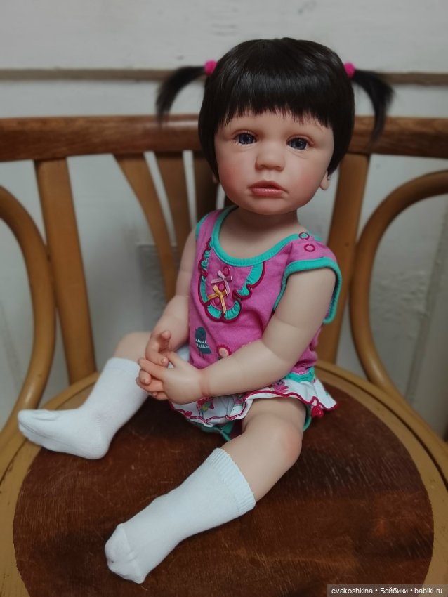 Реалистичная кукла 55 см по мотивам молда Tayra (фото 2)
