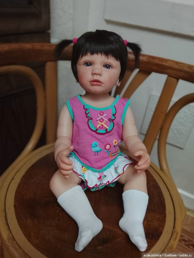 Реалистичная кукла 55 см по мотивам молда Tayra (фото 3)
