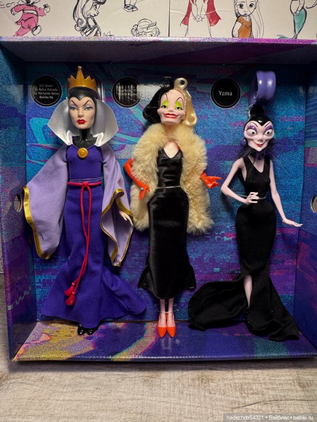 Сет - Злая Королева, Круэлла де Виль и Изма (фото 3)