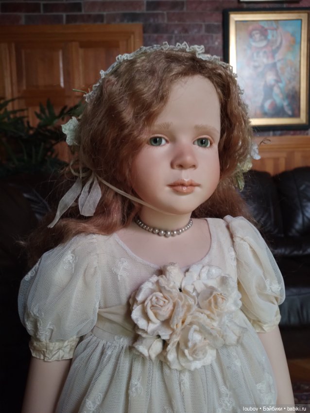 Lilou от Ruth Treffeisen — Фарфоровые куклы (фото 5)