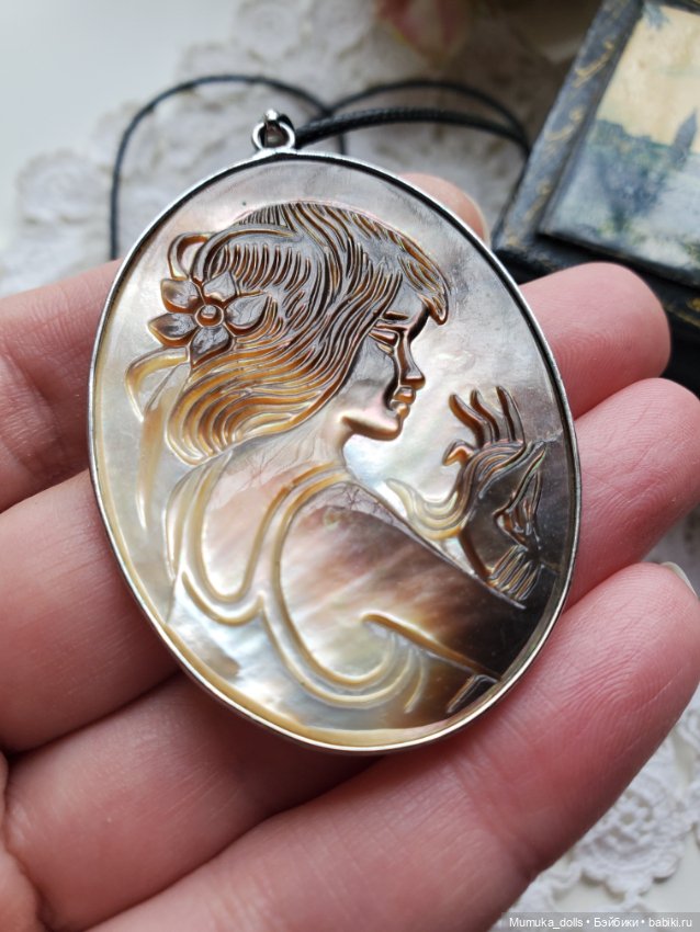 Кулон Есения и шкатулка — Аксессуары для кукольных фотосессий (фото 3)