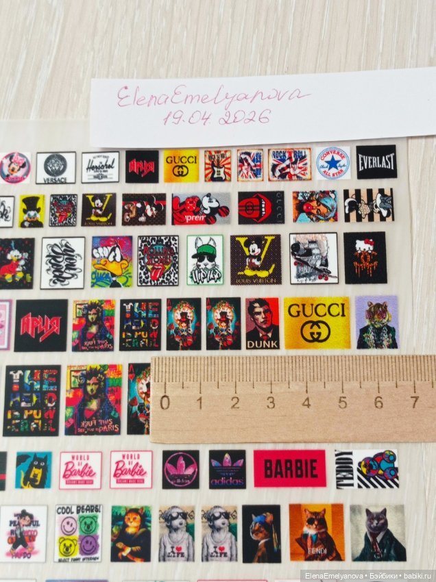 Принты дтф для кукольных мастеров (фото 6)