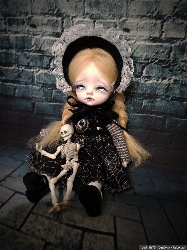 Вампиреныш Люська — Авторские куклы (фото 7)