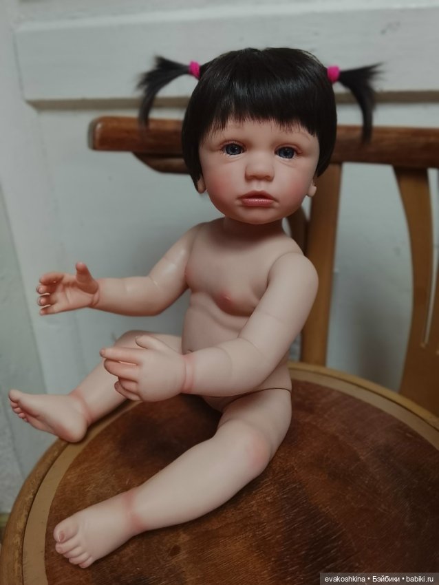 Реалистичная кукла 55 см по мотивам молда Tayra (фото 7)