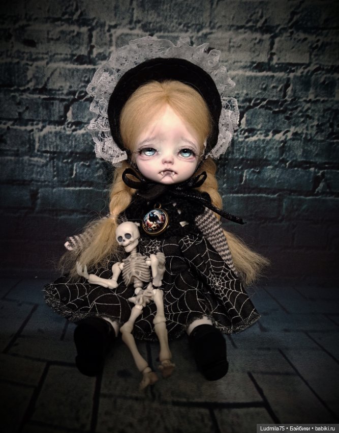 Вампиреныш Люська — Авторские куклы (фото 5)