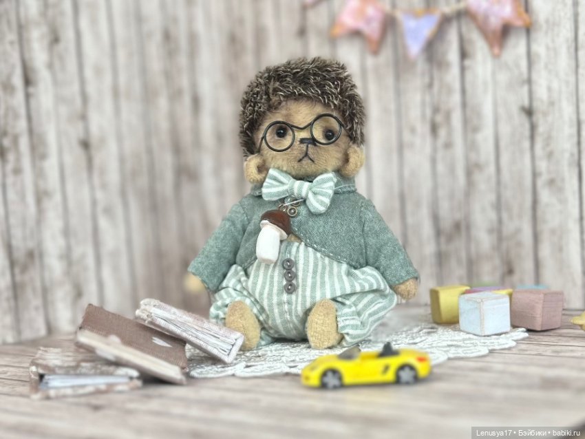 Ежик Тедди — Авторские игрушки (фото 3)