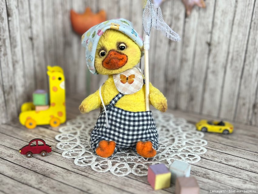 Утенок Тедди — Авторские игрушки (фото 2)
