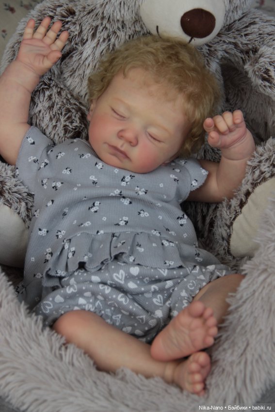 Кукла реборн из молда Yuna (фото 8)