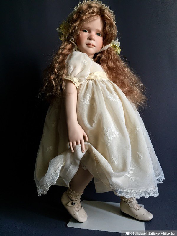 Lilou от Ruth Treffeisen — Фарфоровые куклы (фото 8)
