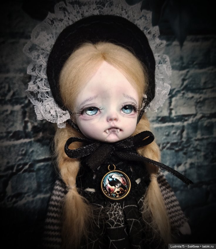 Вампиреныш Люська — Авторские куклы (фото 3)