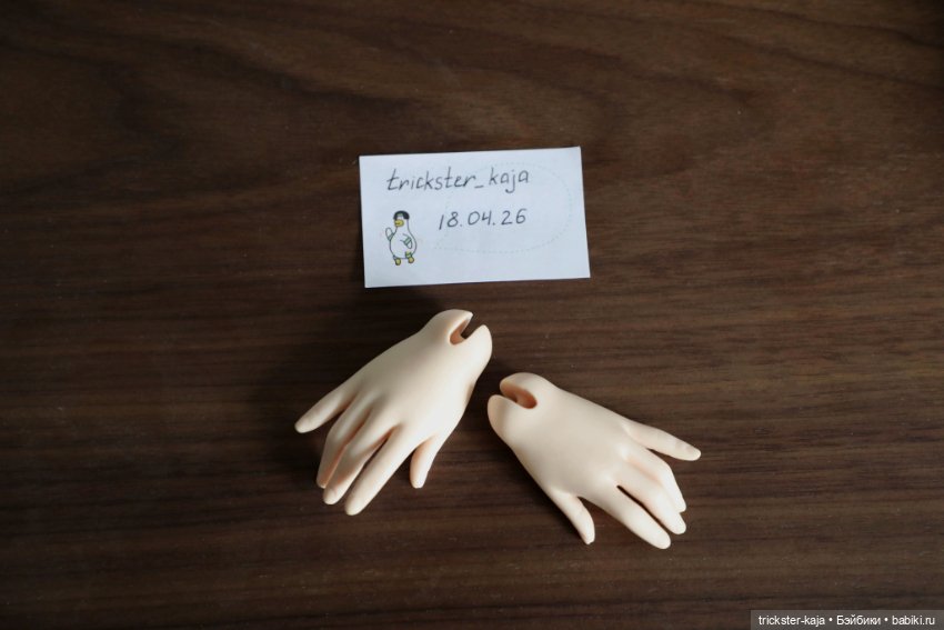 Руки Dollstown 13yr Girl Hand (фото 2)