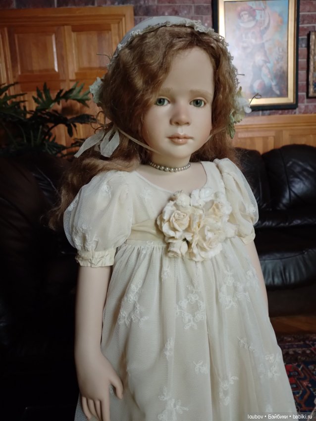 Lilou от Ruth Treffeisen — Фарфоровые куклы (фото 3)