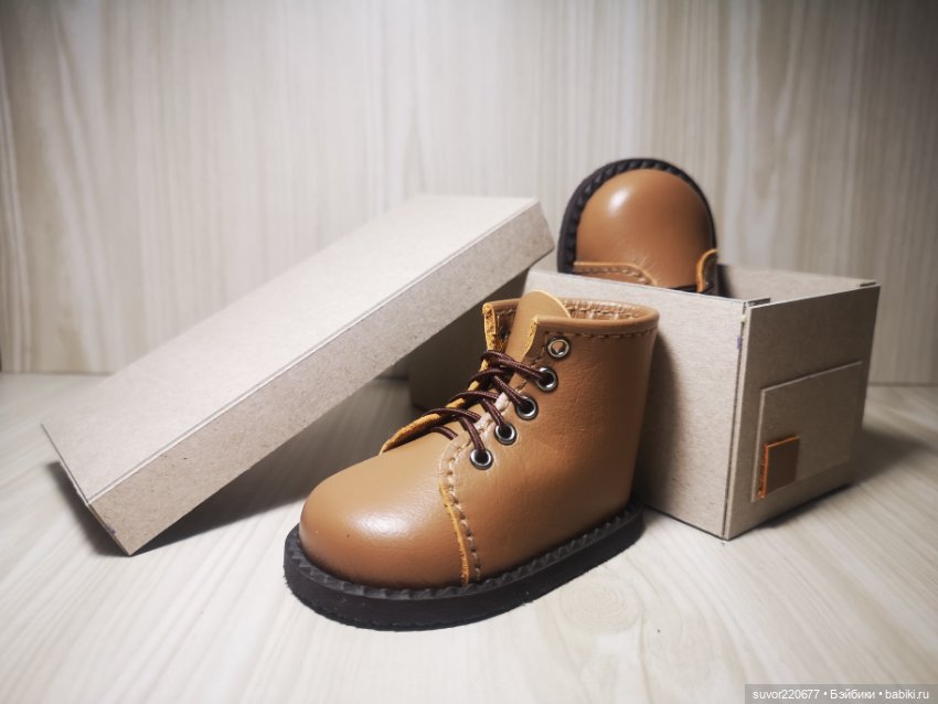 Ботиночки для кукол Готц ростом 50 см (фото 3)