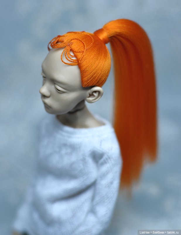 Парик на Птичку Лору и подобные головушки (фото 2)