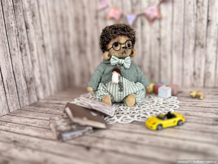 Ежик Тедди — Авторские игрушки (фото 2)