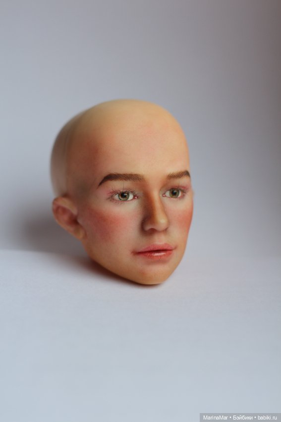 Голова от Solo_bjd молд Эмилия (SD)с глазами Darkgraysea (фото 4)