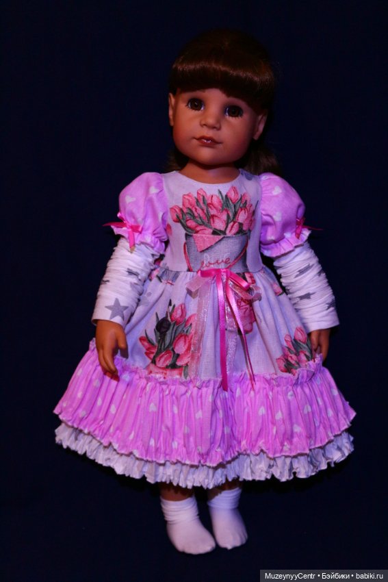 Нарядные многослойные платья для Готц 50см и им подобным 2 (фото 3)