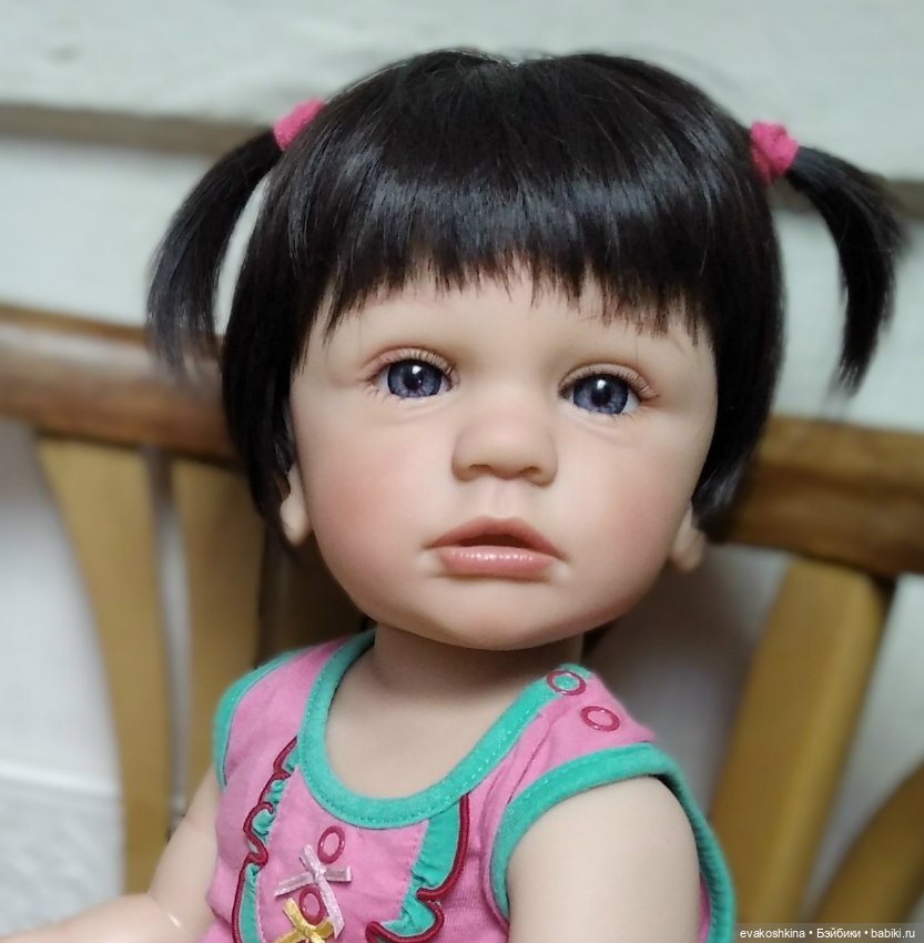 Реалистичная кукла 55 см по мотивам молда Tayra (фото 5)