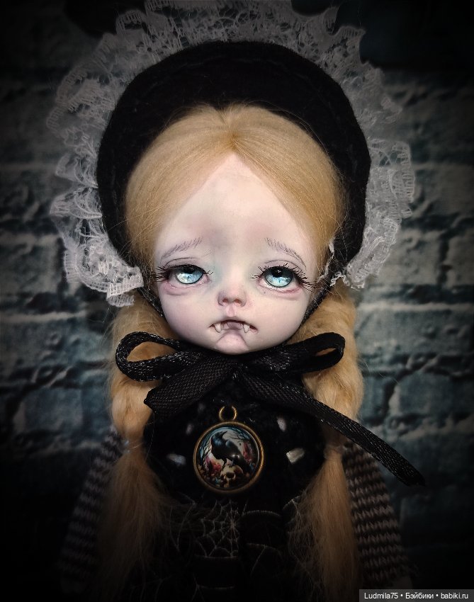 Вампиреныш Люська — Авторские куклы
