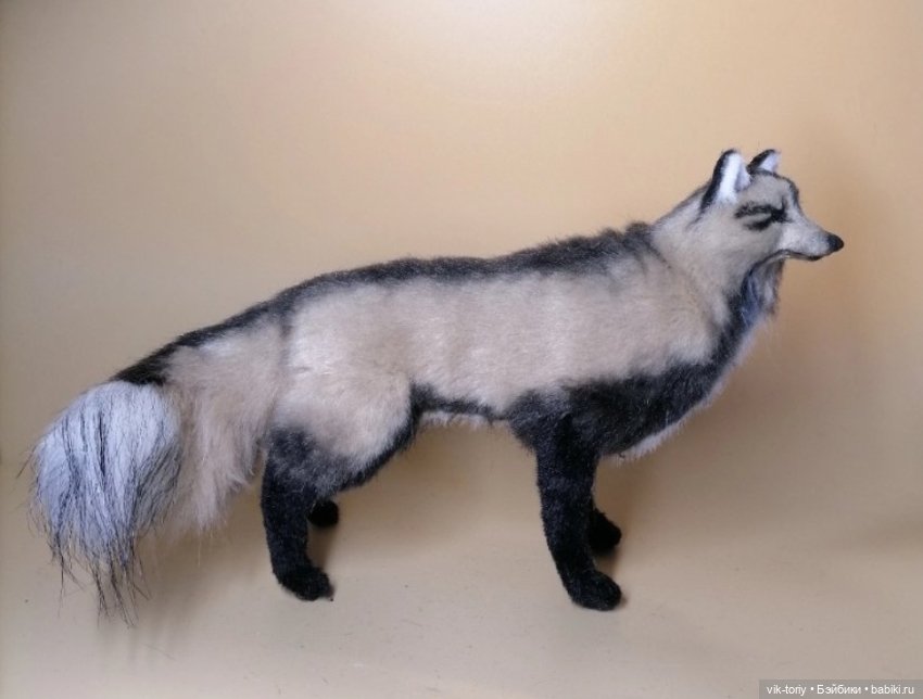 Авторская игрушка "Фантазийный лис" (фото 2)