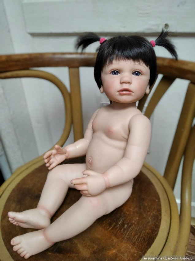 Реалистичная кукла 55 см по мотивам молда Tayra (фото 6)