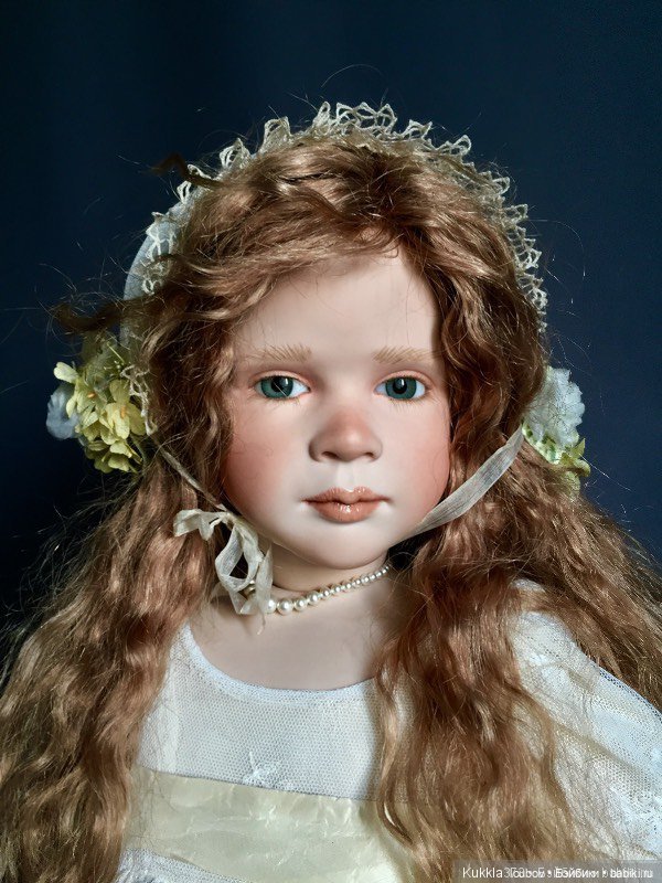 Lilou от Ruth Treffeisen — Фарфоровые куклы (фото 7)
