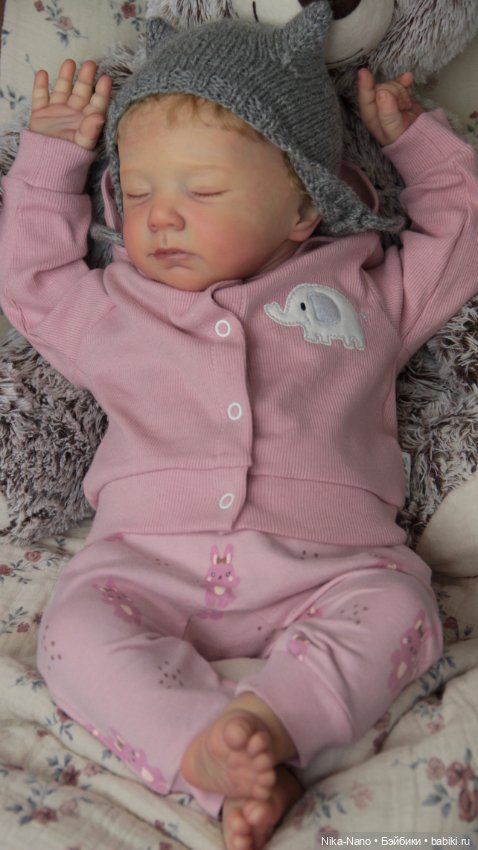 Кукла реборн из молда Yuna (фото 4)