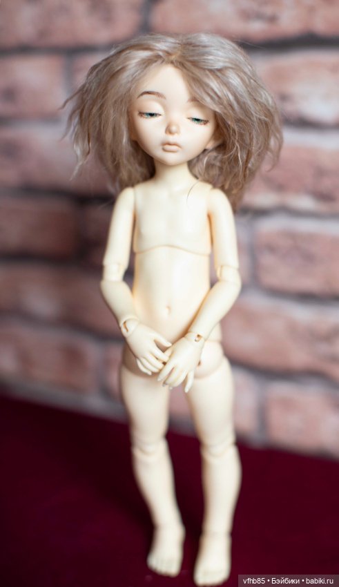 Продам паричок из козочки на шкурке для минифи (minifee), DIM doll, Doll Chateau. 16,5-18,0 см (фото 6)