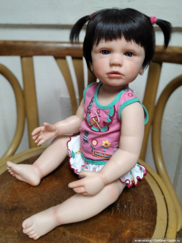 Реалистичная кукла 55 см по мотивам молда Tayra