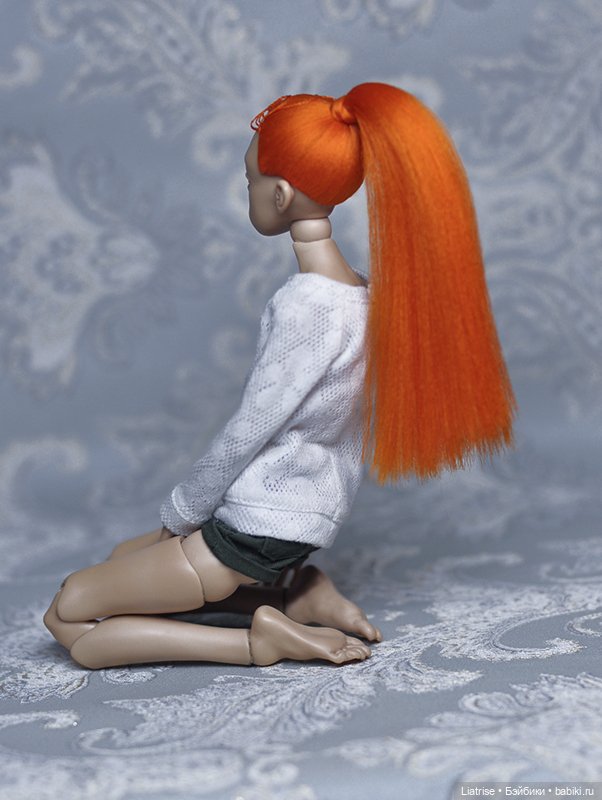 Парик на Птичку Лору и подобные головушки (фото 5)