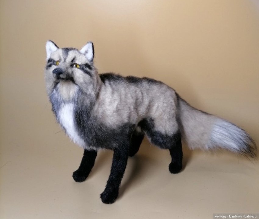 Авторская игрушка "Фантазийный лис" (фото 3)