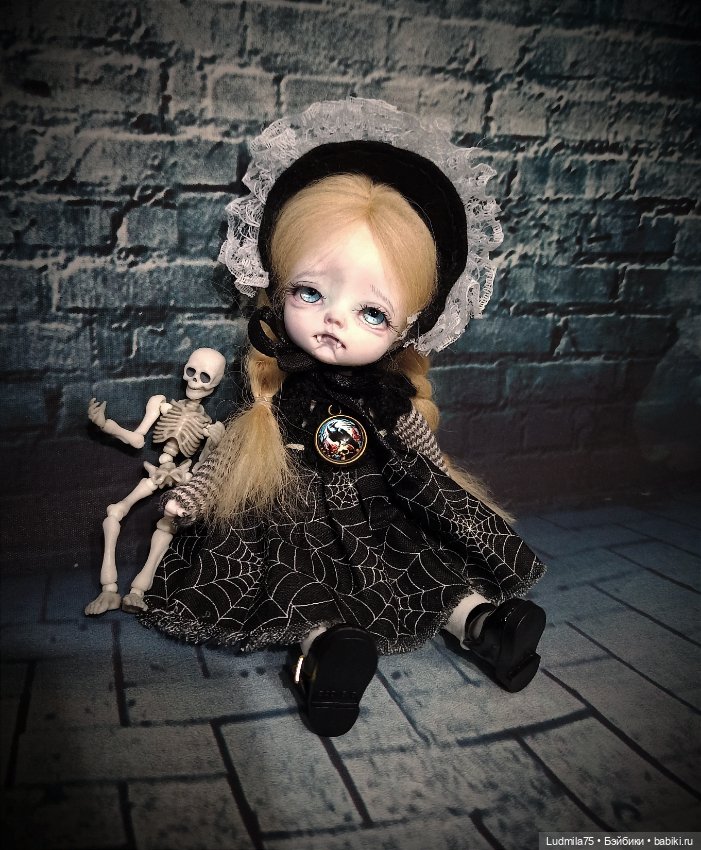 Вампиреныш Люська — Авторские куклы (фото 4)
