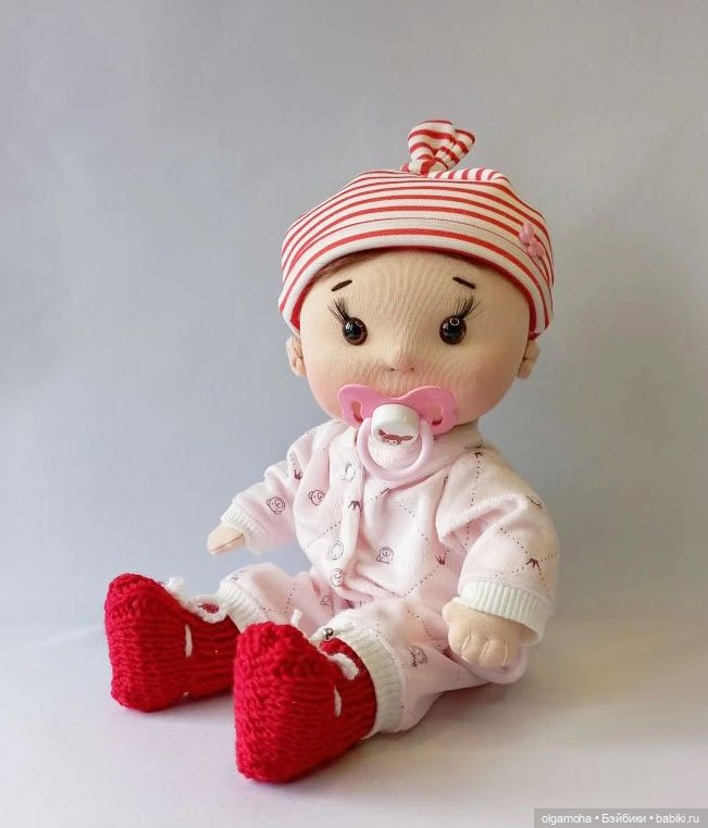 Текстильные куклы. Малыши Оля, Поля и Коля (фото 2)