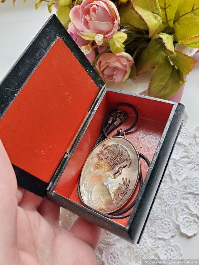 Кулон Есения и шкатулка — Аксессуары для кукольных фотосессий (фото 7)