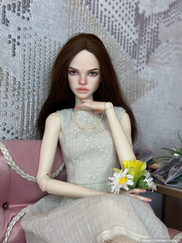 Платье на кукол от Н.Лосевой и аналогичных по размеру кукол (фото 4)