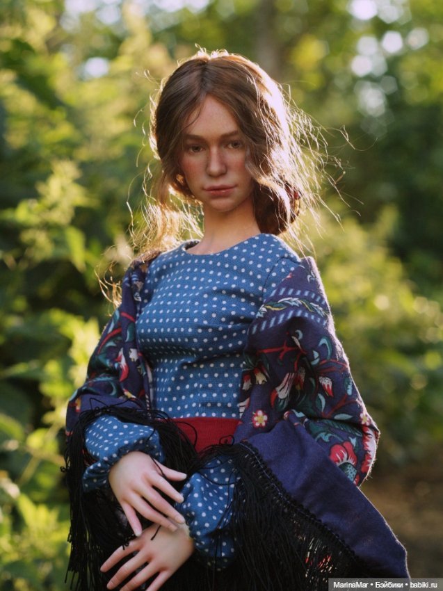 Голова от Solo_bjd молд Эмилия (SD)с глазами Darkgraysea (фото 2)