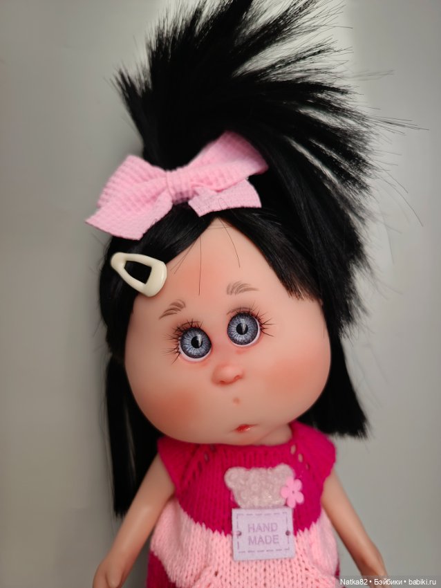 Малышка мини Мия 23 см — ООАК (кастом куклы) (фото 5)