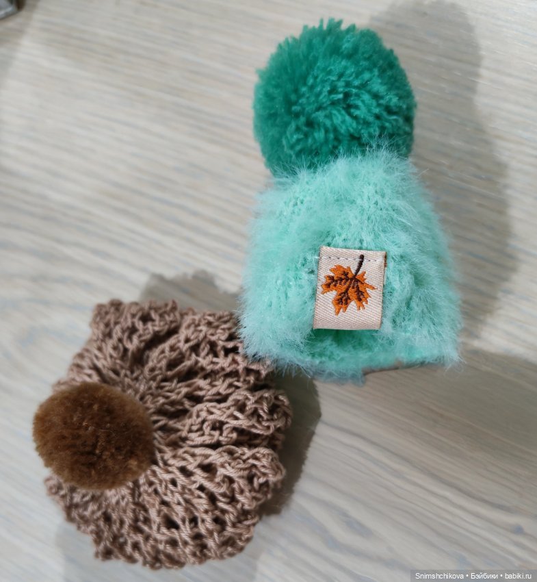 Шапочки и берет — Одежда для кукол (фото 3)