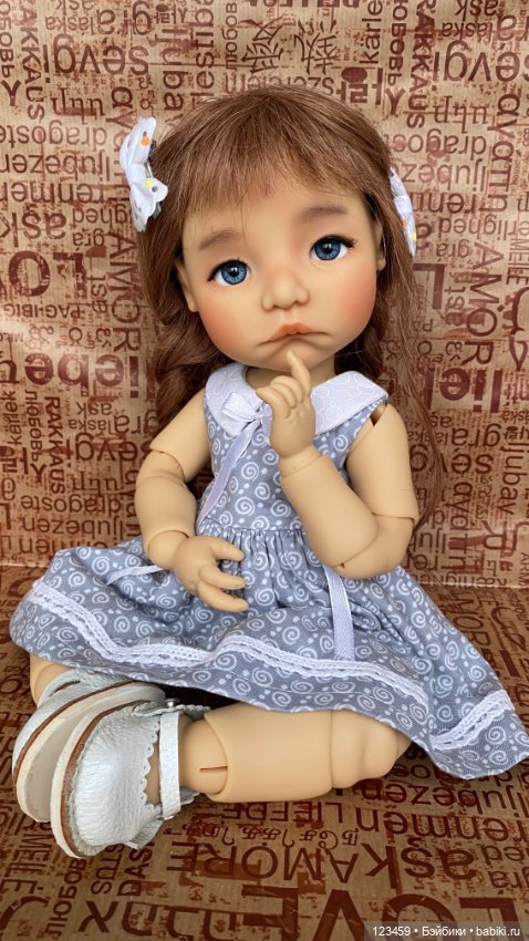 Тиа( Tia) от Meadowdolls в цвете мёд ( honey) (фото 4)