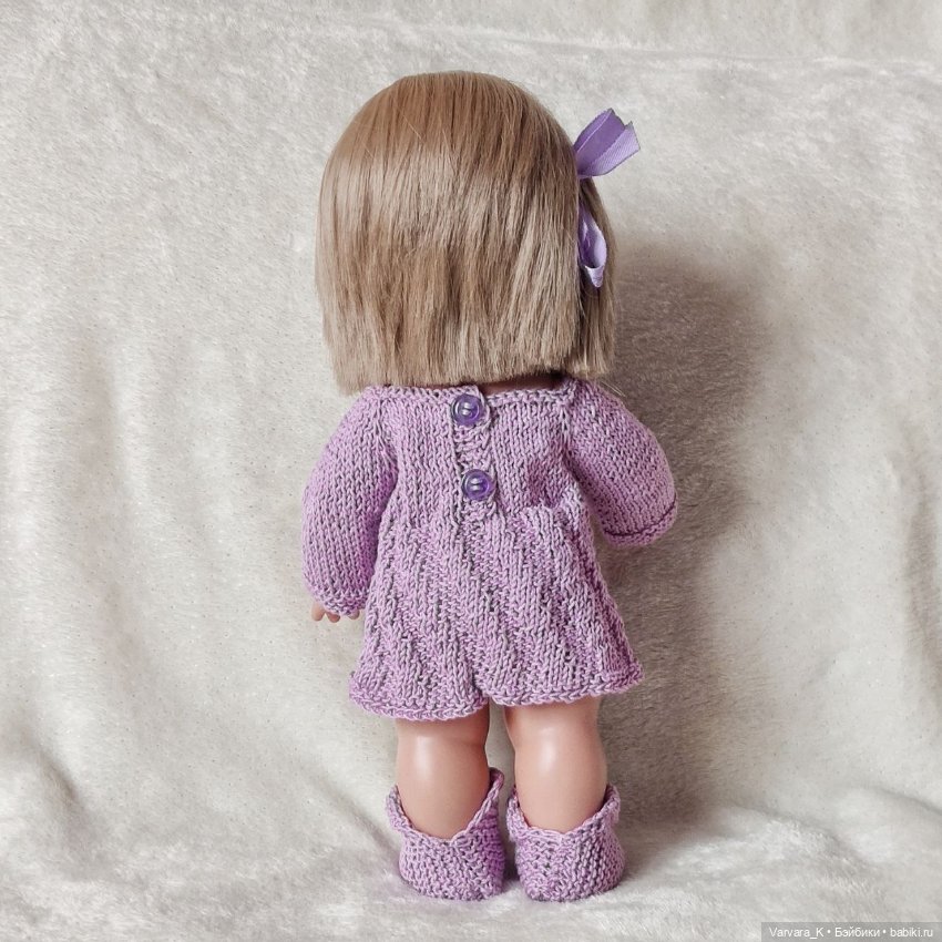 Lamagik кукла Бетти блондинка, в сиреневом, 26 см (фото 8)