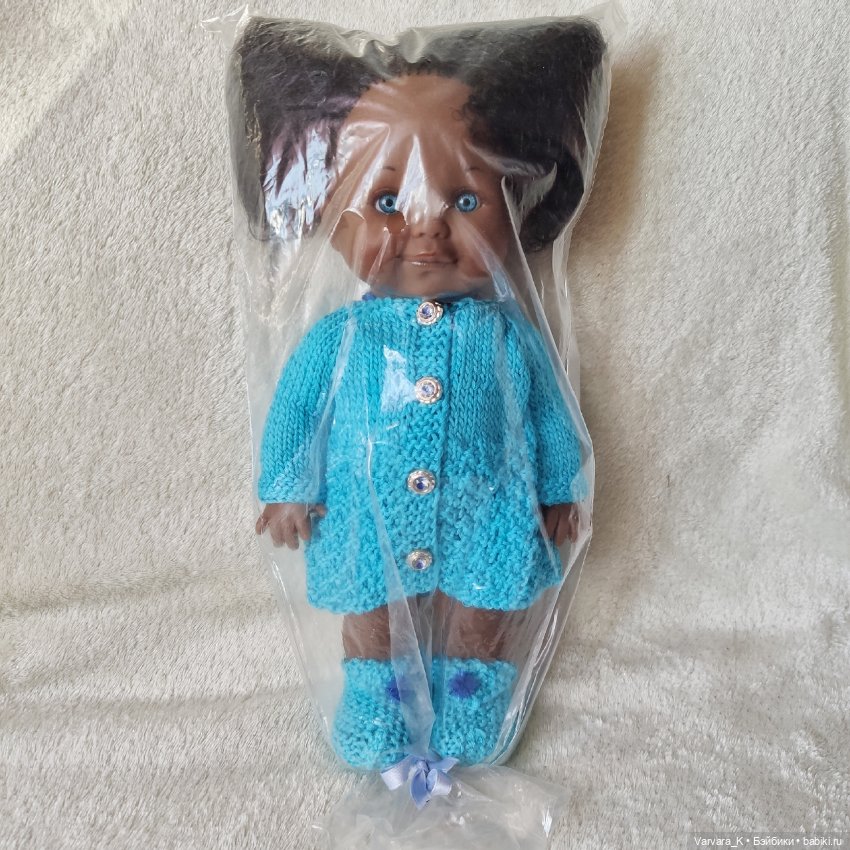 Lamagik кукла Бетти мулатка с кудрями, синие глаза, 26 см