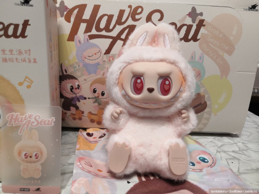 Лабубу Dada Labubu — Коллекционные фигурки (фото 8)