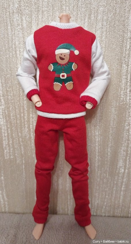 Пижамы для кукол Барби пышки и Кена (фото 7)