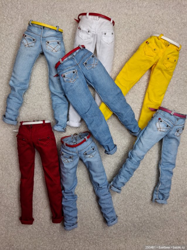 Джинсы на барби — Одежда для кукол (фото 2)