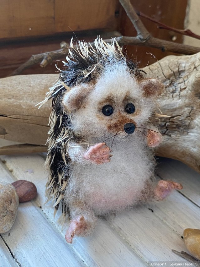 Ёжик в лежанке) — Авторские игрушки (фото 2)