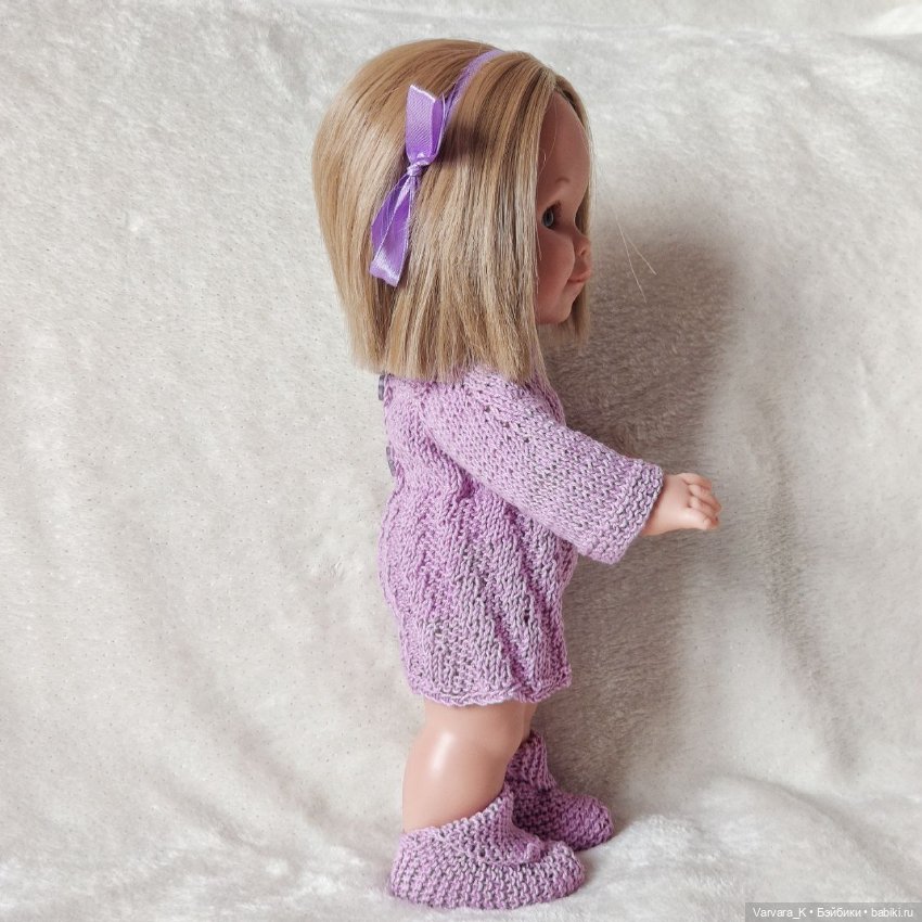 Lamagik кукла Бетти блондинка, в сиреневом, 26 см (фото 7)