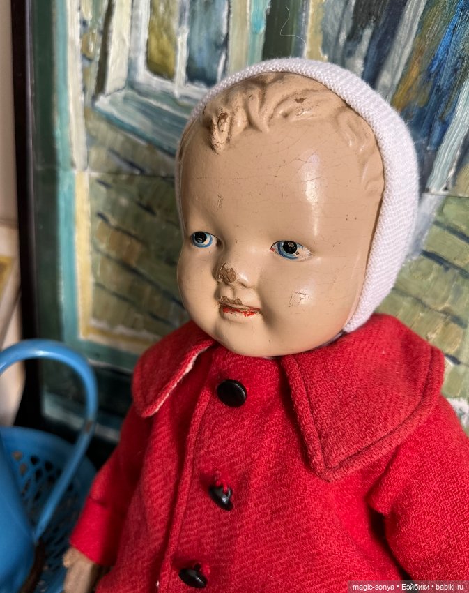 Советская кукла Ляля Киселевой прессопилки (фото 6)
