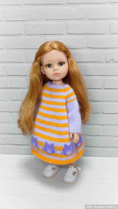 Платье Котики 5 для кукол Паола Рейна Paola Reina (фото 2)