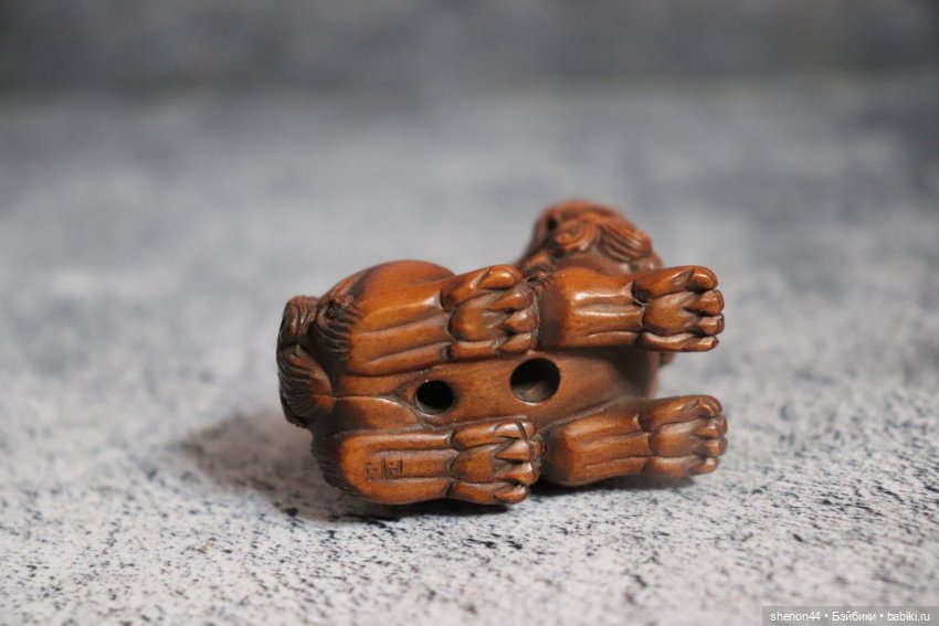 Нэцкэ "Суань-ни" . Винтаж, более 30 лет (фото 5)