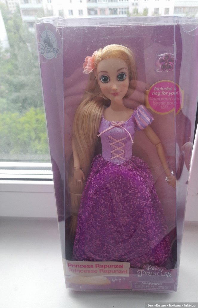 Рапунцель с колечком Дисней Стор НРФБ (фото 2)